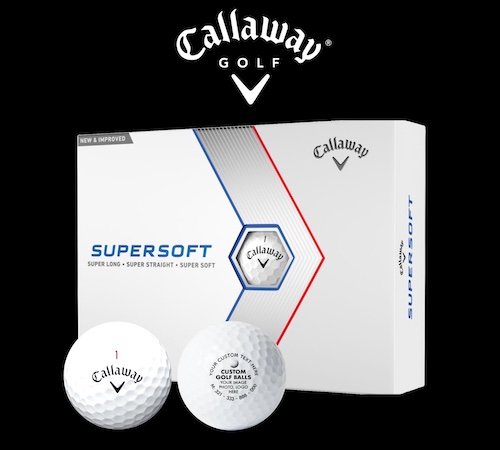 Custom printed personalized Titleist Pro V1 golf balls