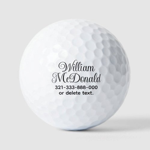 Your name on a golf ball. UPDOCK font decorative script text custom golf balls. Ornate, handwritten typeface. Make your own personalised golf balls Your name on a golf ball. UPDOCK font decorative script text custom golf balls. Ornate, handwritten typeface. Make your own personalised golf balls.
